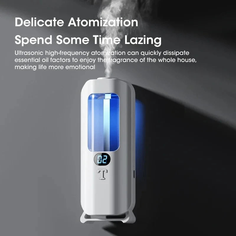 Smart Mini USB 5-speed Adjustable Essential Oil Diffuser Home Toilet Room Deodorizing Aromatherapy Atomizer