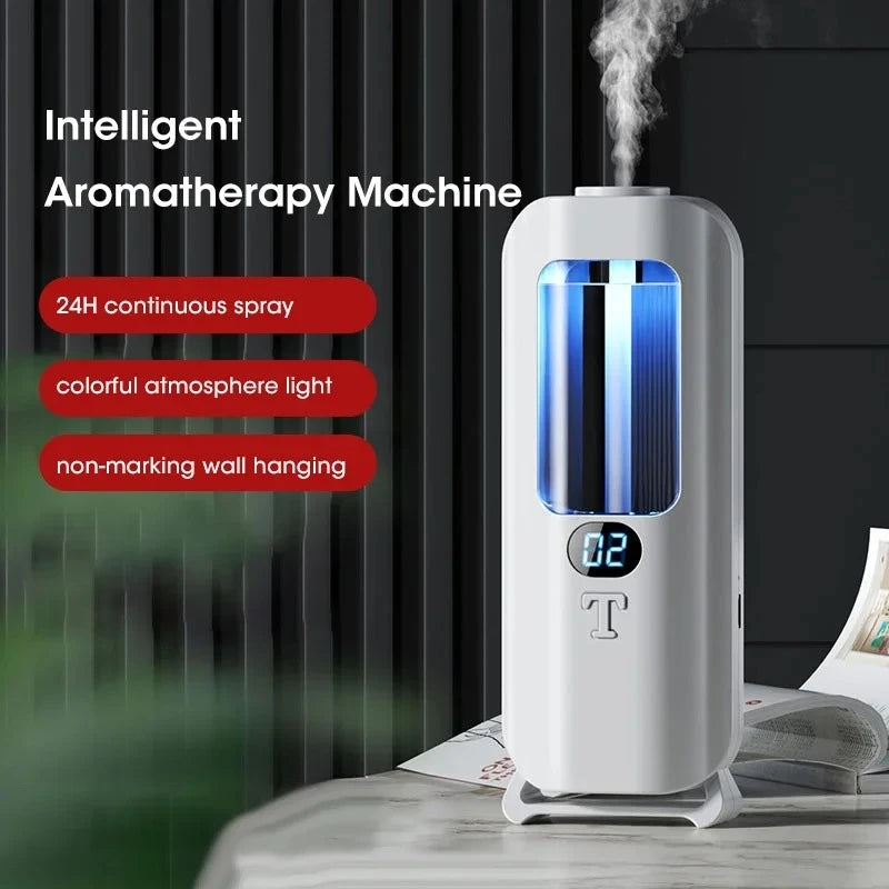 Smart Mini USB 5-speed Adjustable Essential Oil Diffuser Home Toilet Room Deodorizing Aromatherapy Atomizer