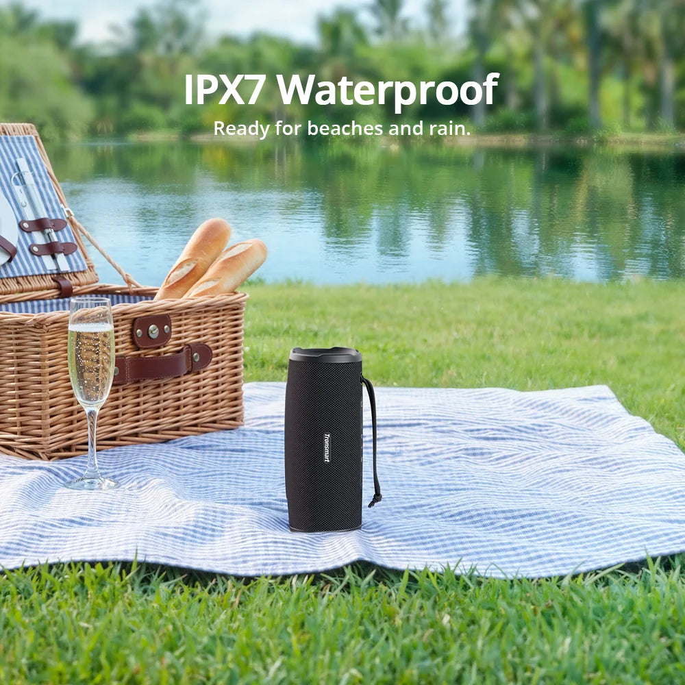 Tronsmart Mirtune C3 Plus Bluetooth Speaker 50W Portable Speaker Upgrared Version with BT6, Auracast™ Sync, IPX7 Waterproof, 2026 Camping Gear